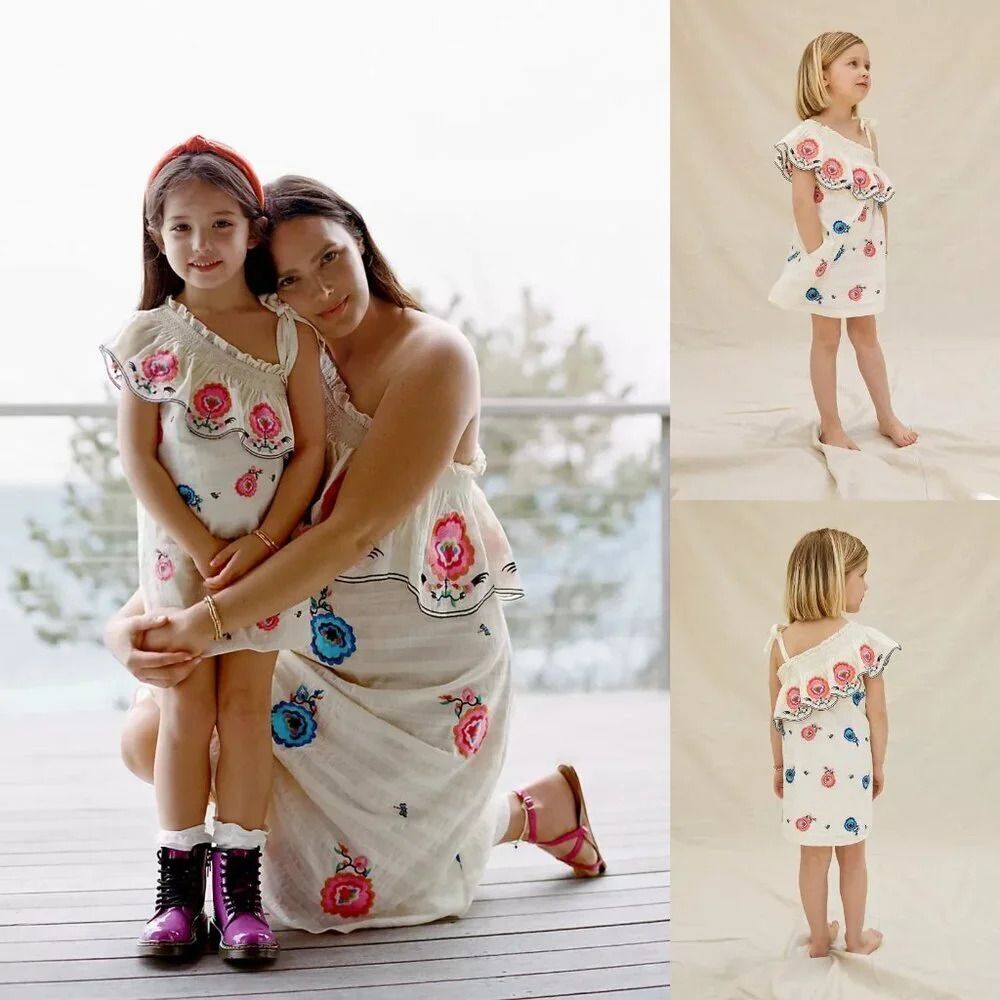 Anthropologie Plenty by Tracy Reese Embroidered Kids Dress Size 2T NWT $118